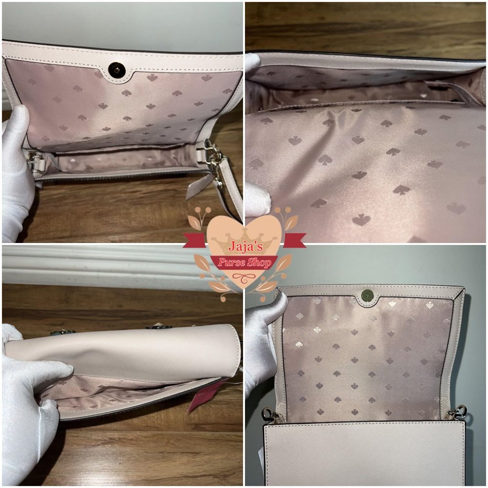💜Kate Spade Leather Floral Crossbody Purse💜 - Picture 9 of 17